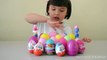 20 Surprise Eggs Barbie Peppa Pig Hello Kitty Spiderman Disney Princess Kinder Eggs Toys Unboxing