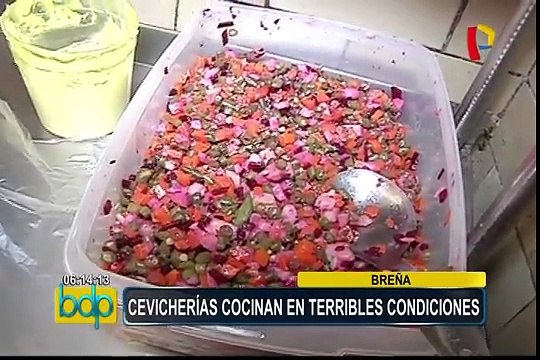 Breña: clausuran cevicherías con pésimas condiciones de higiene