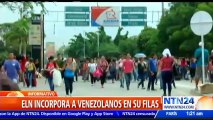 Autoridades colombianas afirman que venezolanos han sido incluidos en las filas del ELN