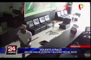 Tarapoto: asaltan casa de apuestas y se llevan 3 mil soles
