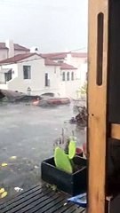 Imágenes impactantes de la inundación en Santa Barbara