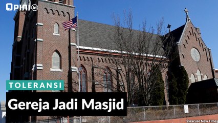 #1MENIT | Gereja Jadi Masjid