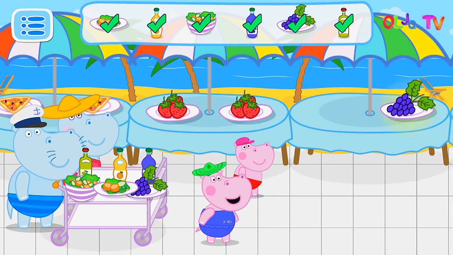 Hipopótamo Peppa - Aventuras en la playa de Hippo - juego, dibujos animados para los - video Dailymotion