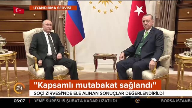 Soçi, İdlib ve Zeytin Dalı Harekatı ele alındı