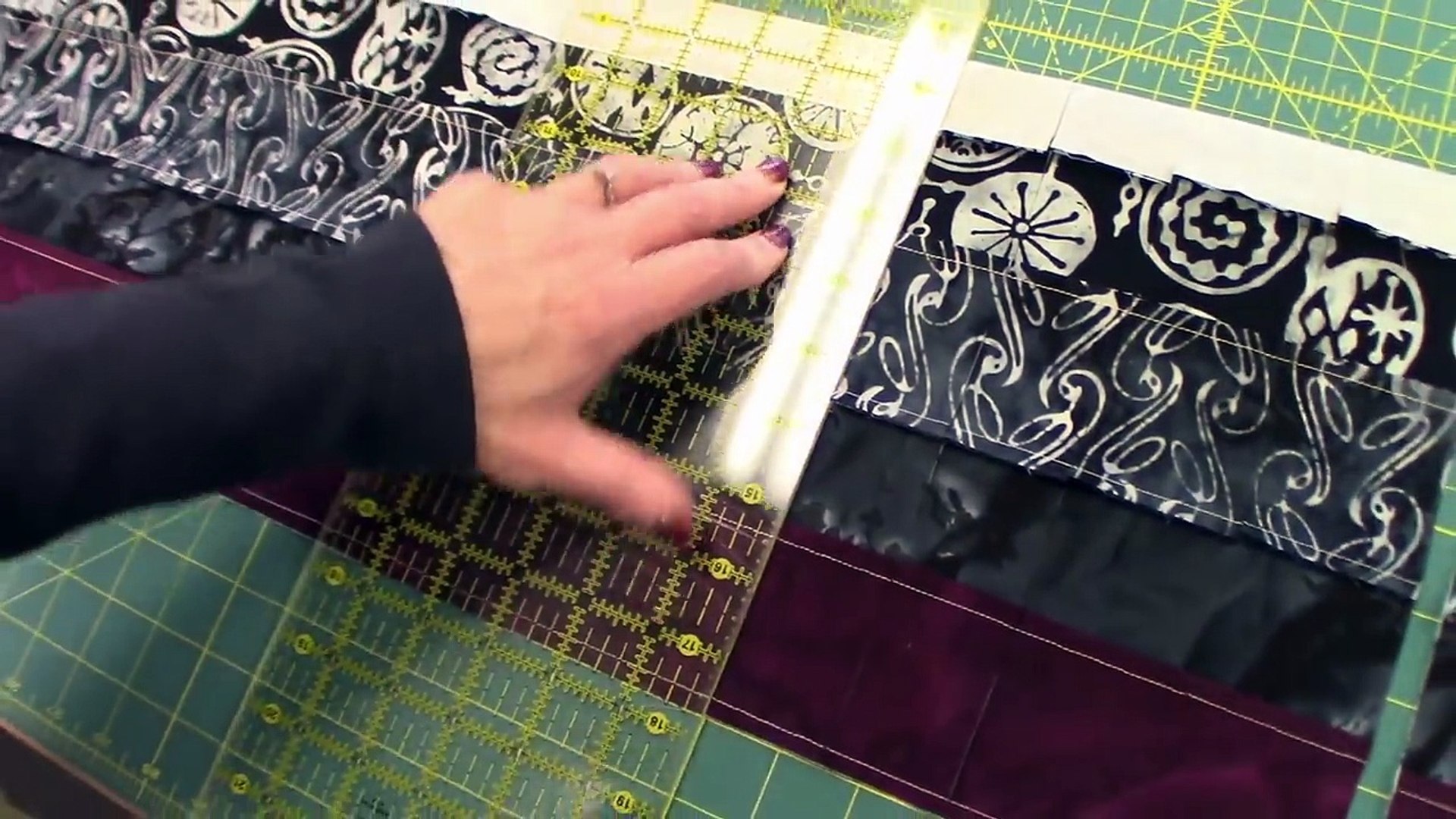 Bargello Table Runner Quick And Easy Method In A Step By Step