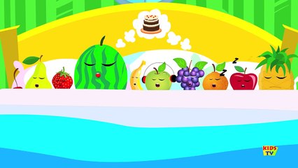 ten in the bed   learn fruits song   nursery rhymes songs - baby videos - Kids Tv Nursery Rhymes