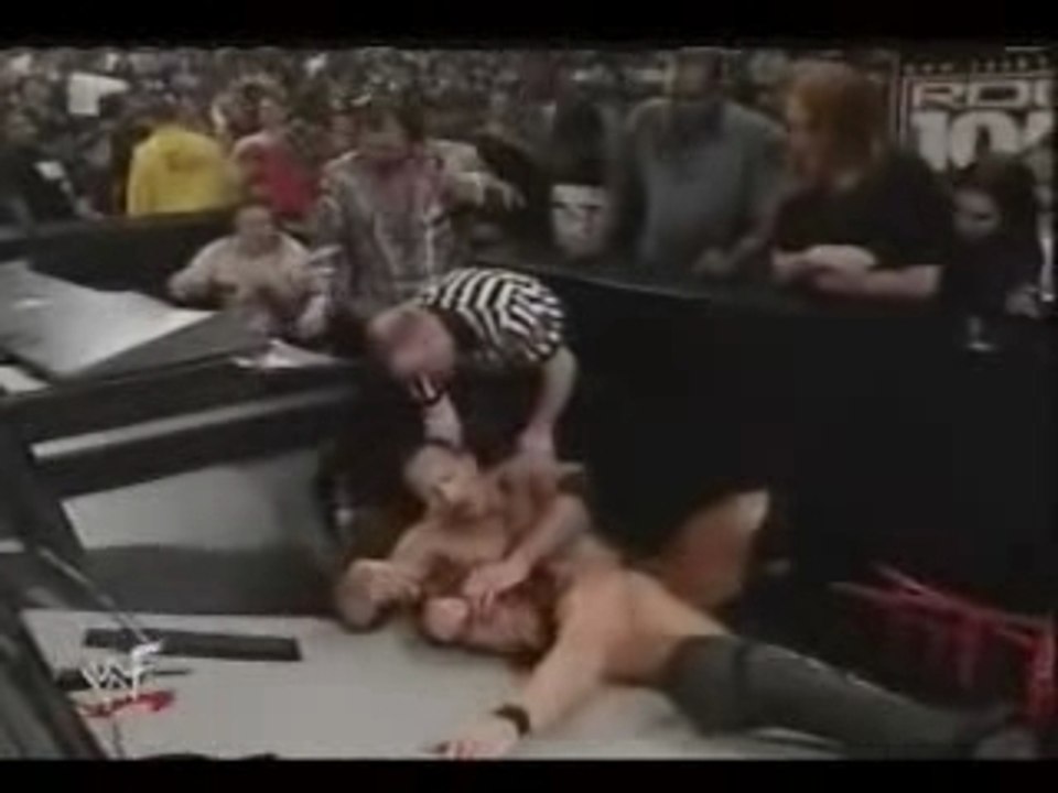 WWF VENGEANCE 2001 CHRIS JERICHO vs THE ROCK PART TWO