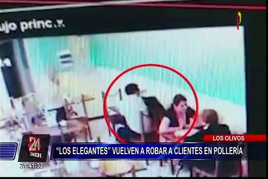 Los Olivos: ladrones ‘elegantes’ vuelven a robar a clientes en pollería