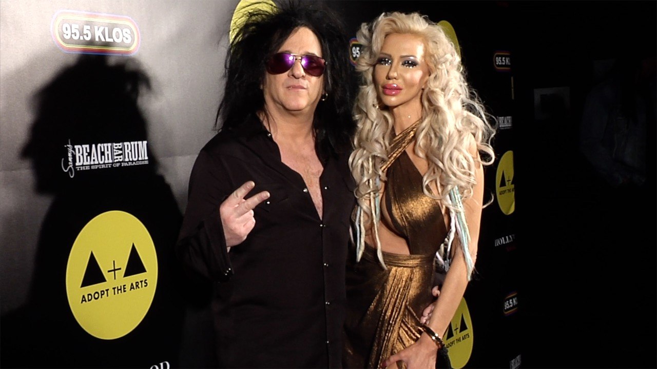 Steve Stevens and Josie Stevens 2018 Adopt The Arts’s Rock Gala Event