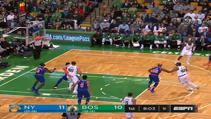 Knicks at Celtics Recap Raw