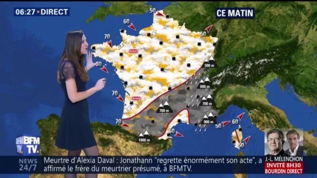 Météo: toujours pas de temps sec en vue ce jeudi