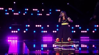 Sharon Pacheco canta ‘Cuando Sale la Luna’ _ Audiciones _ La V