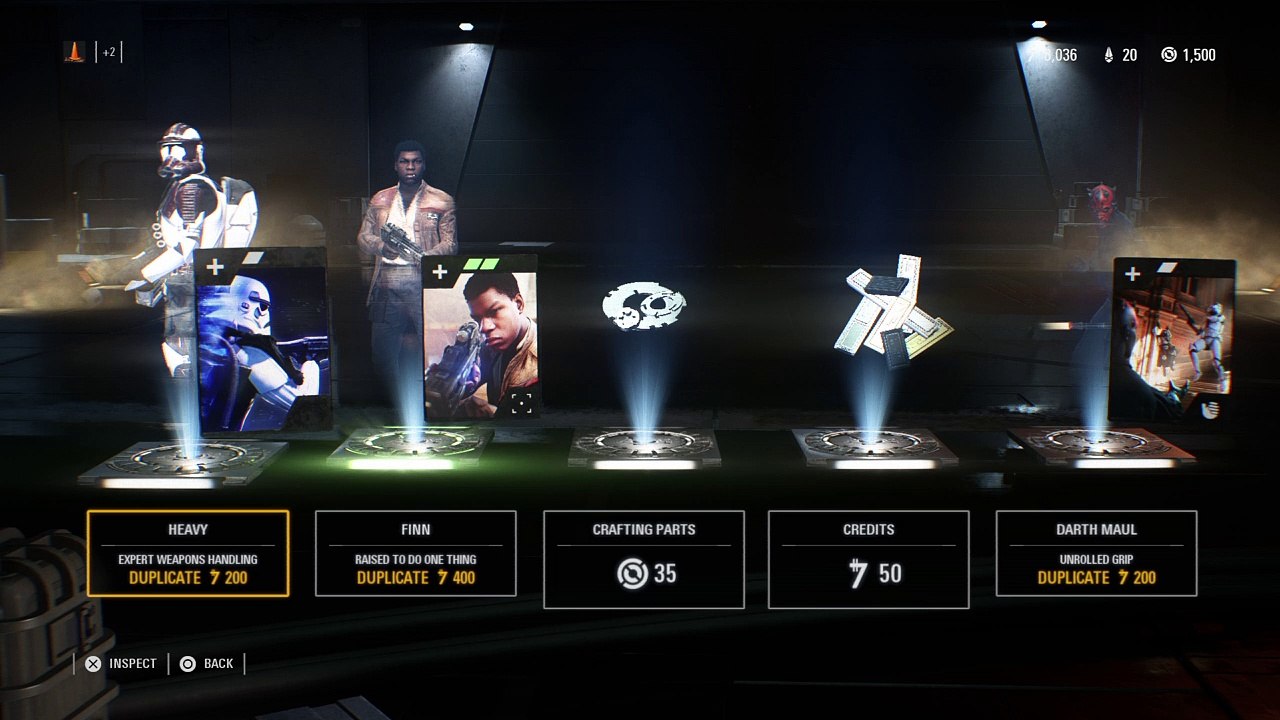 Crates noted, same Poe's back to back