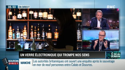 La chronique d'Anthony Morel : Un verre électronique qui trompe nos sens - 01/02