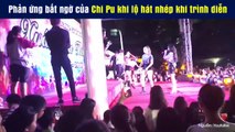 Phản ứng bất ngờ của Chi Pu khi lộ hát nhép khi trình diễn