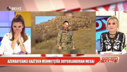 Azerbaycanlı Gazi'den Mehmetçiğe duygulandıran mesaj