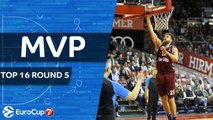 7DAYS EuroCup Top 16 Round 5 MVP: Danilo Barthel, FC Bayern Munich