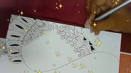 Decorate your wall with Zentangle Art