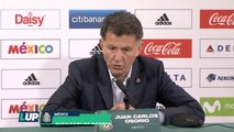 Juan Carlos Osorio en conferencia de prensa