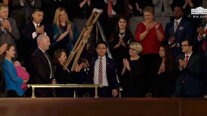 President Trump Introduces An Amazing Former North Korean