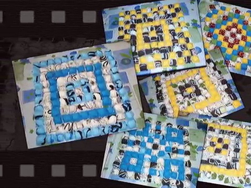 Como hacer un Cojín manta de pachtwork