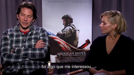 Sniper Americano - Entrevista com Bradley Cooper e Sienna Miller