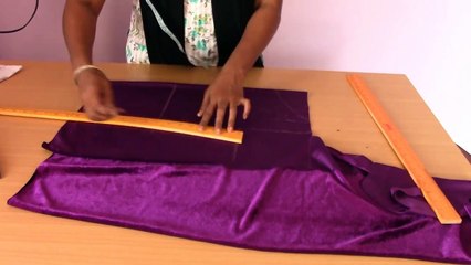 Baby Frock Coat Marking, Cutting & Stitching