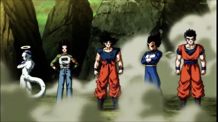 Goku vs. Jiren Second Face Off Universe 7 vs. Universe 11