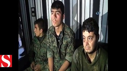 Yakalanan teröristlerden çarpıcı itiraflar 'Ailemizi tehdit ettiler�