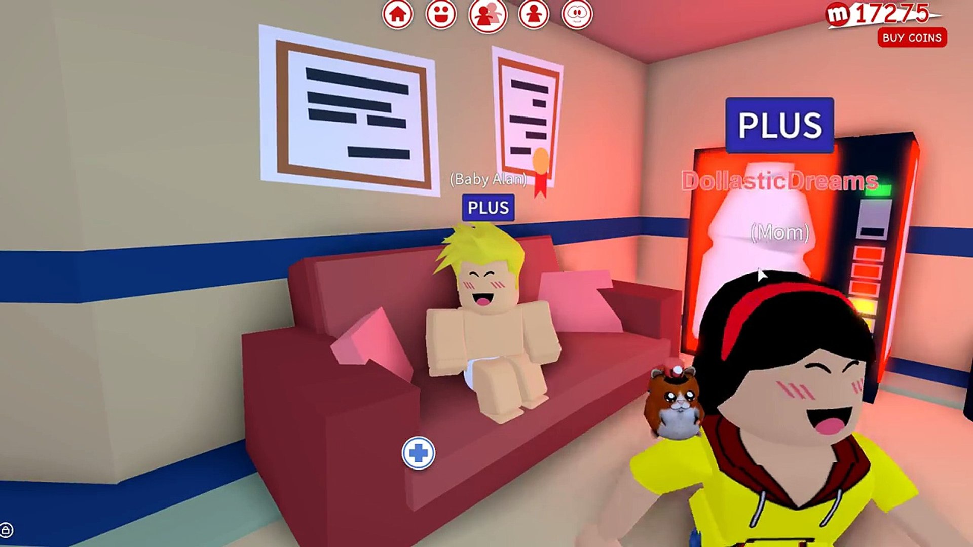 Baby Gets 2 Shots In The Butt In Roblox Adventures Of Baby Alan
