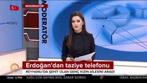 Cumhurbaşkanı Erdoğan'dan, şehit genç kızın ailesine telefon