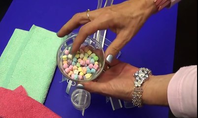 Recuerdos para bautizo Sonajas hechas de toalla