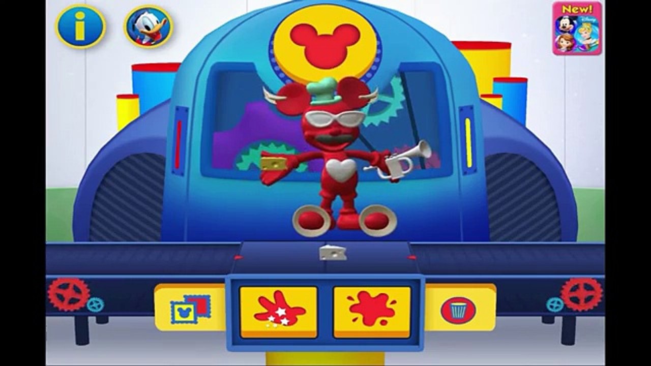 Disneys Mickey Mouse Clubhouse SQUISH Clay Maker FULL GAME EPISODE PART 2 (Kids Disney Jr. App)