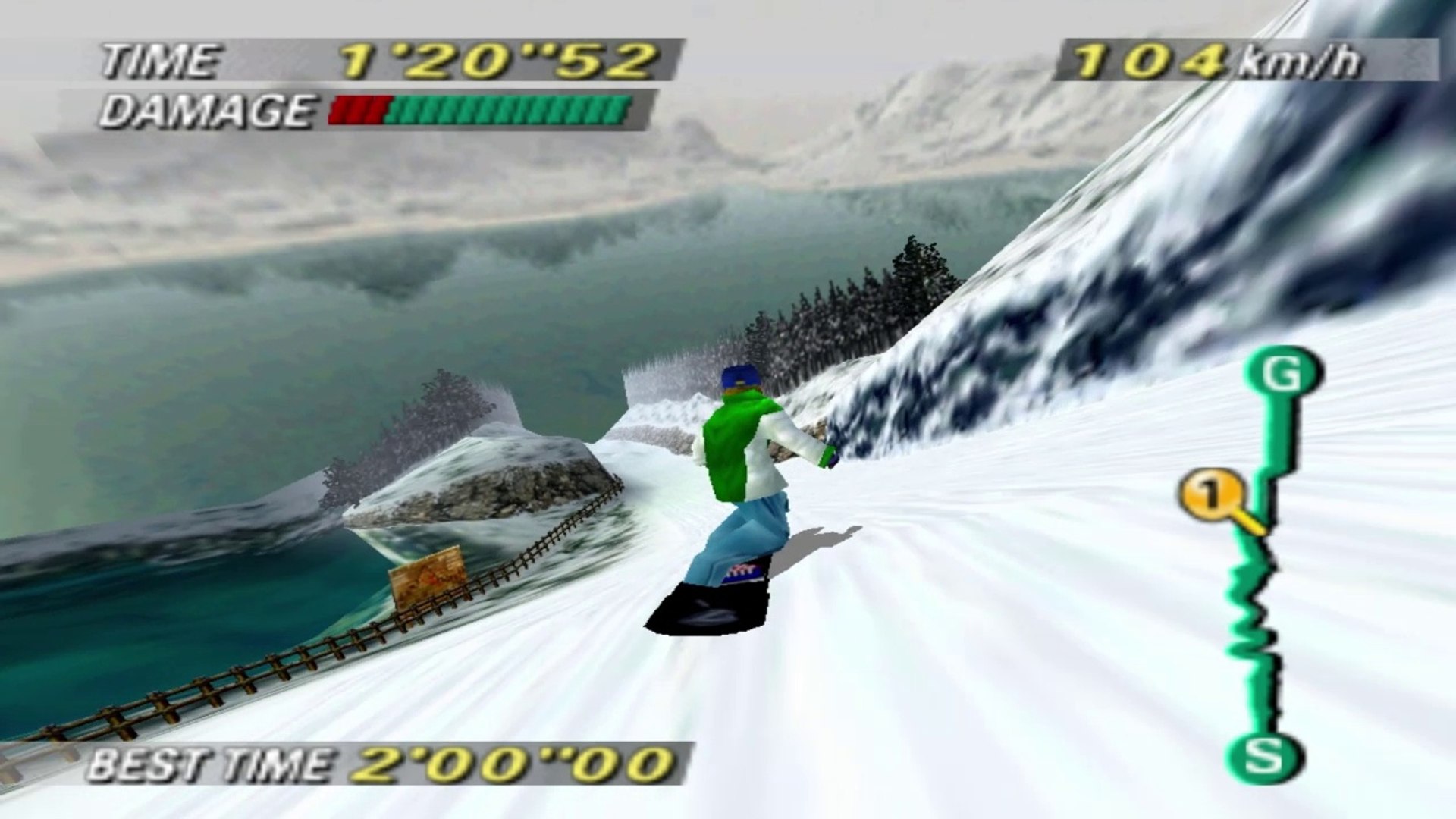 1080° Snowboarding - Crystal Peak (N64 Gameplay) - video Dailymotion