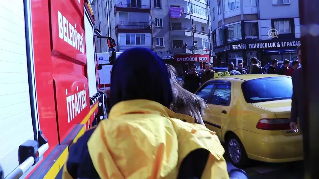 Çankırı Karatekin Üniversitesinde yangın - ÇANKIRI