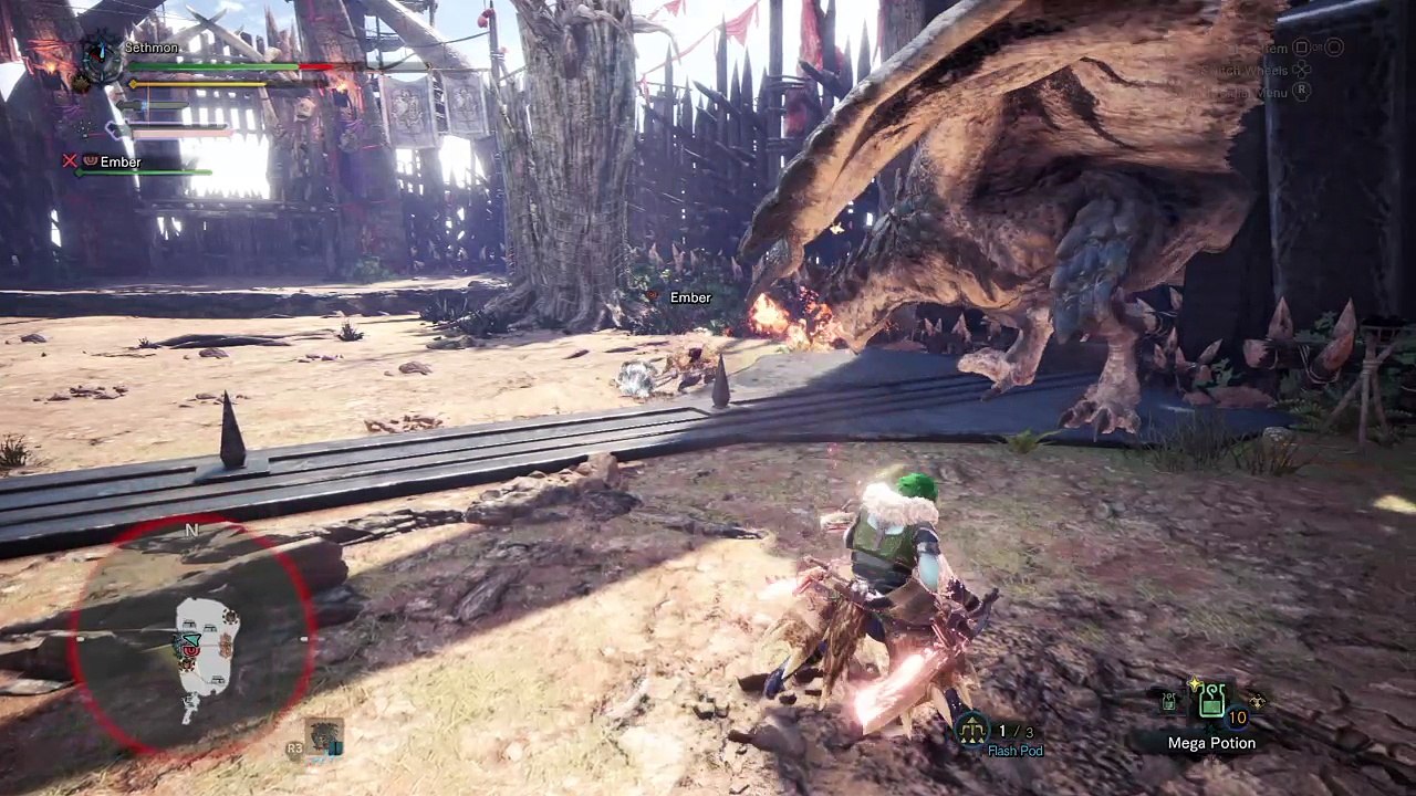 Monster Hunter: World Arena Azure Rathalos Duo A Rank