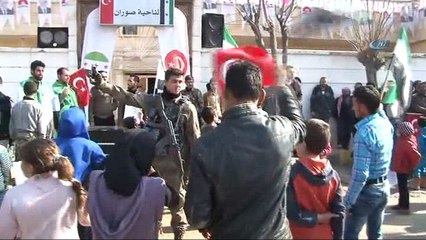 - Azez’de Zeytin Dalı Harekatı'na Destek Mitingi