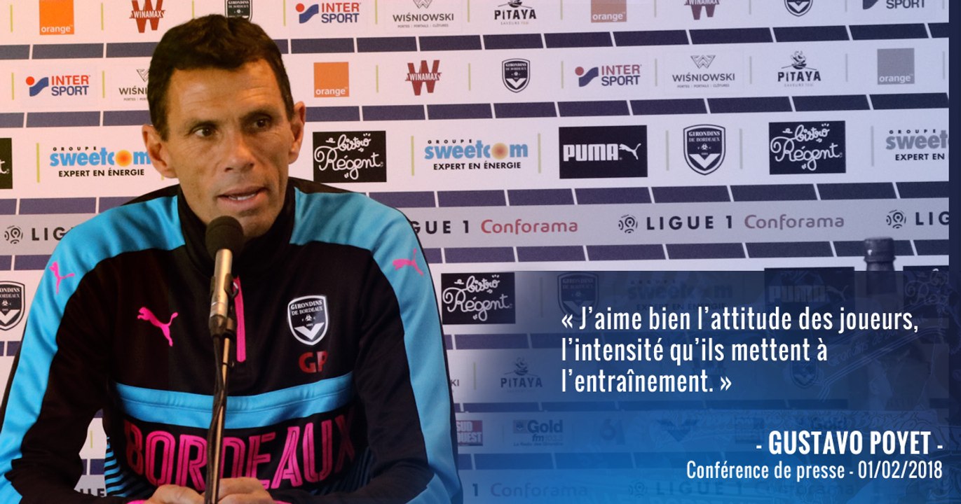 Gustavo Poyet évoque le déplacement à Strasbourg