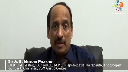 Dr. V G Mohan Prasad - - India's leading Gastroenterologist explains about Jaundice