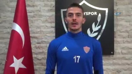 Hataysporlu Futbolculardan Mehmetçiğe Destek