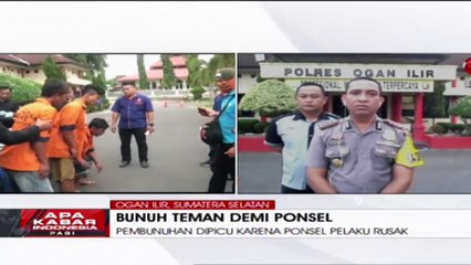 Kronologi Remaja Bunuh Teman Gara-gara HP Rusak