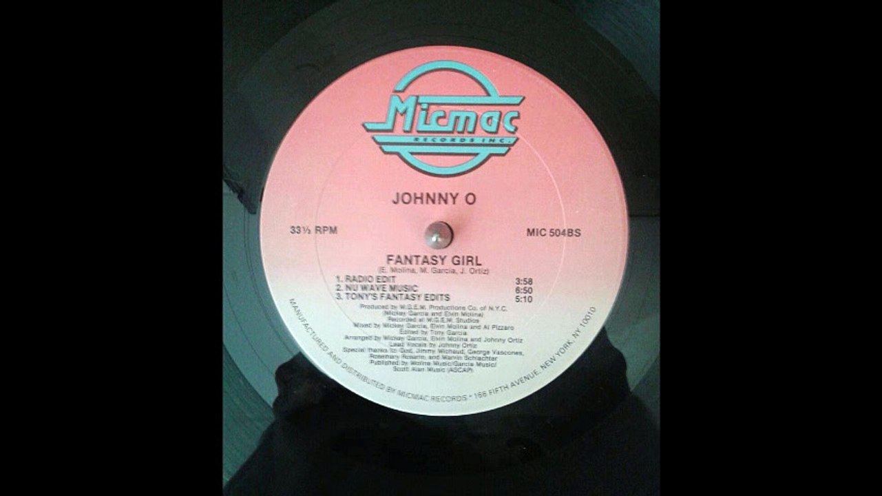 Johnny O - Fantasy Girl (Nu Wave Music) (B2)
