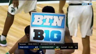 College Basketball. Michigan State Spartans - Penn State Nittany Lions 31.02.18 ( Part 2)