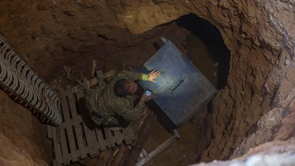 Afrin'de Teröristlerin Gizlendiği Bir Tünel Daha Bulundu