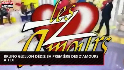 Les Z'amours : Pour sa première, Bruno Guillon adresse un message à Tex (vidéo)