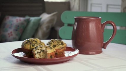 These 90-calorie Kale and Feta Egg Muffins Are Delicious