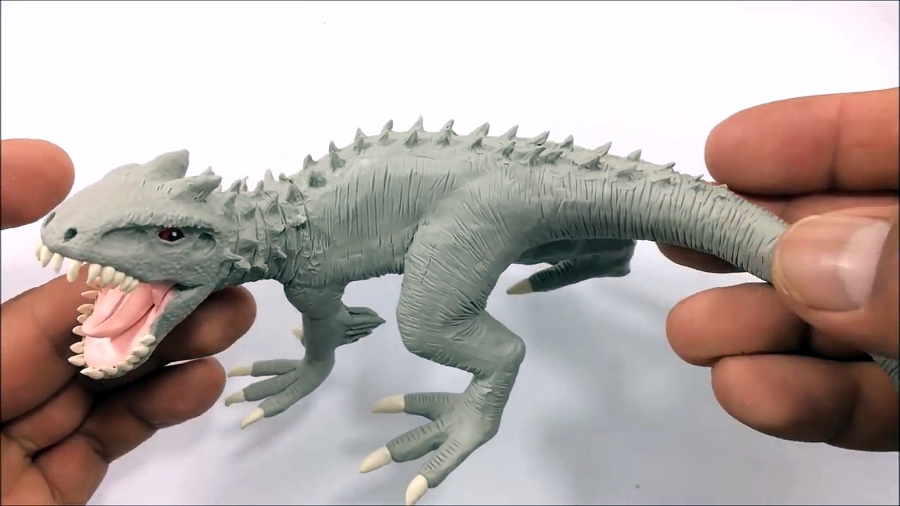 ✅ COMO HACER UN DINOSAURIO INDOMINUS REX DE PLASTILINA PASO A PASO ✅ JURASSIC WORLD - PLASTIL