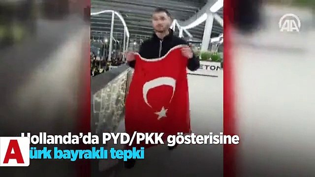 Bu kez de Hollanda... PYD/PKK yandaşları tren istasyonunu işgal etti