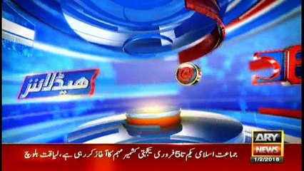 Headlines 1800 1st February 2018