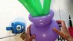 Горшочек для цветка из шаров / Flower pot balloons (Subtitles)